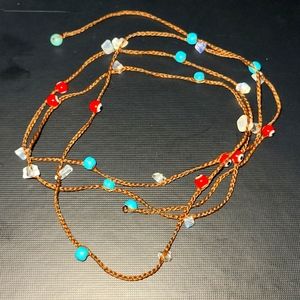 Long wrap bracelet
